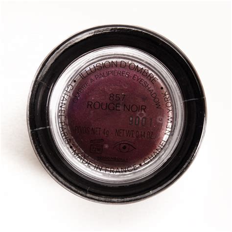 Chanel Rouge Noir (857) Illusion d'Ombre Long Wear Luminous 